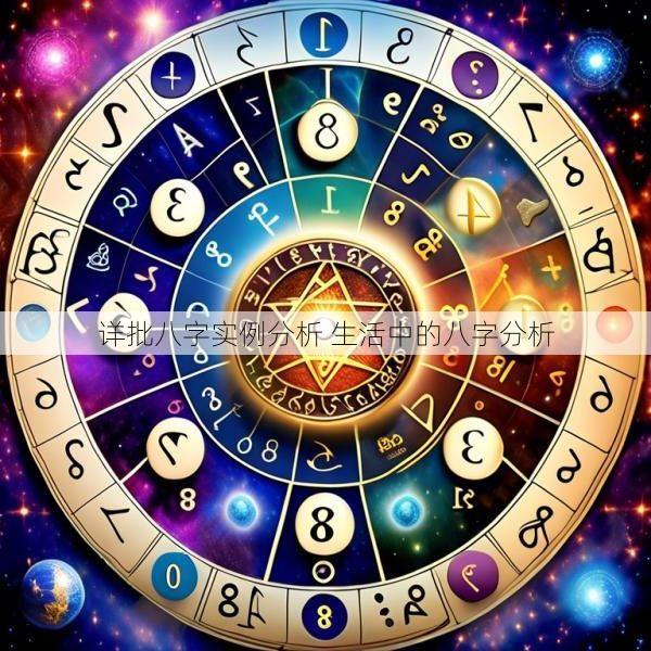 詳批八字實例分析 生活中的八字分析