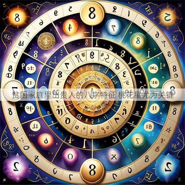 貧困家庭里出貴人的八字特征 桃花星尤為關鍵