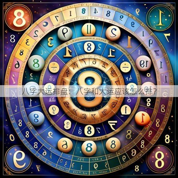 八字大運(yùn)排盤：八字和大運(yùn)應(yīng)該怎么排？