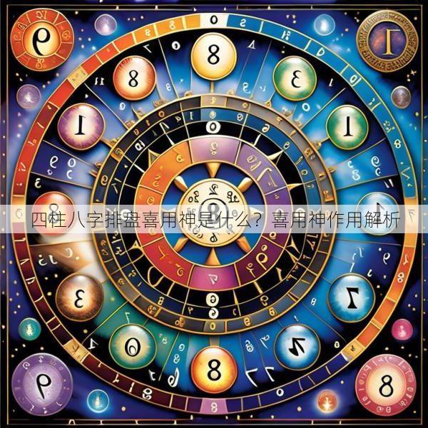 四柱八字排盤喜用神是什么？喜用神作用解析