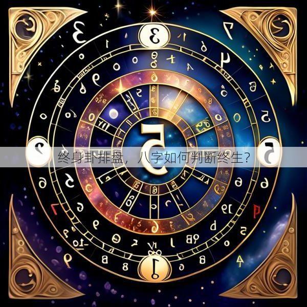 終身卦排盤，八字如何判斷終生？